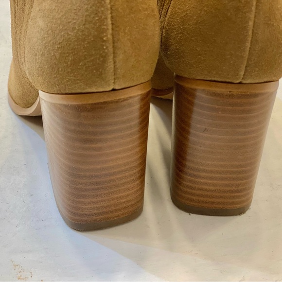 Marc Fisher LTD Oshay women suede leather ankles boots Size 7.5M excellent shape - Picture 6 of 10